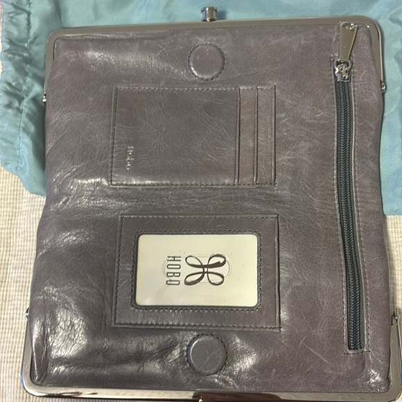 Gray hobo wallet - Picture 2 of 7